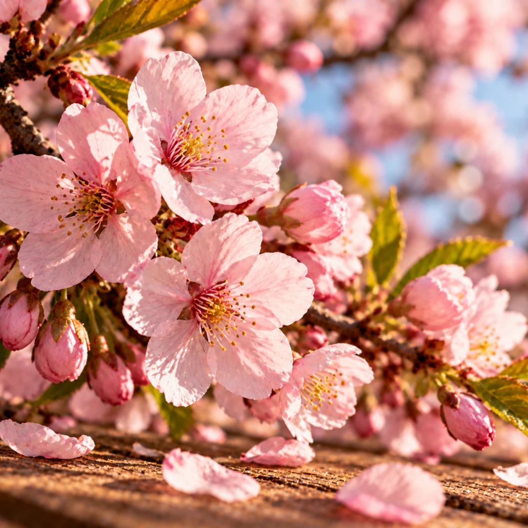 Flores de cerejeira