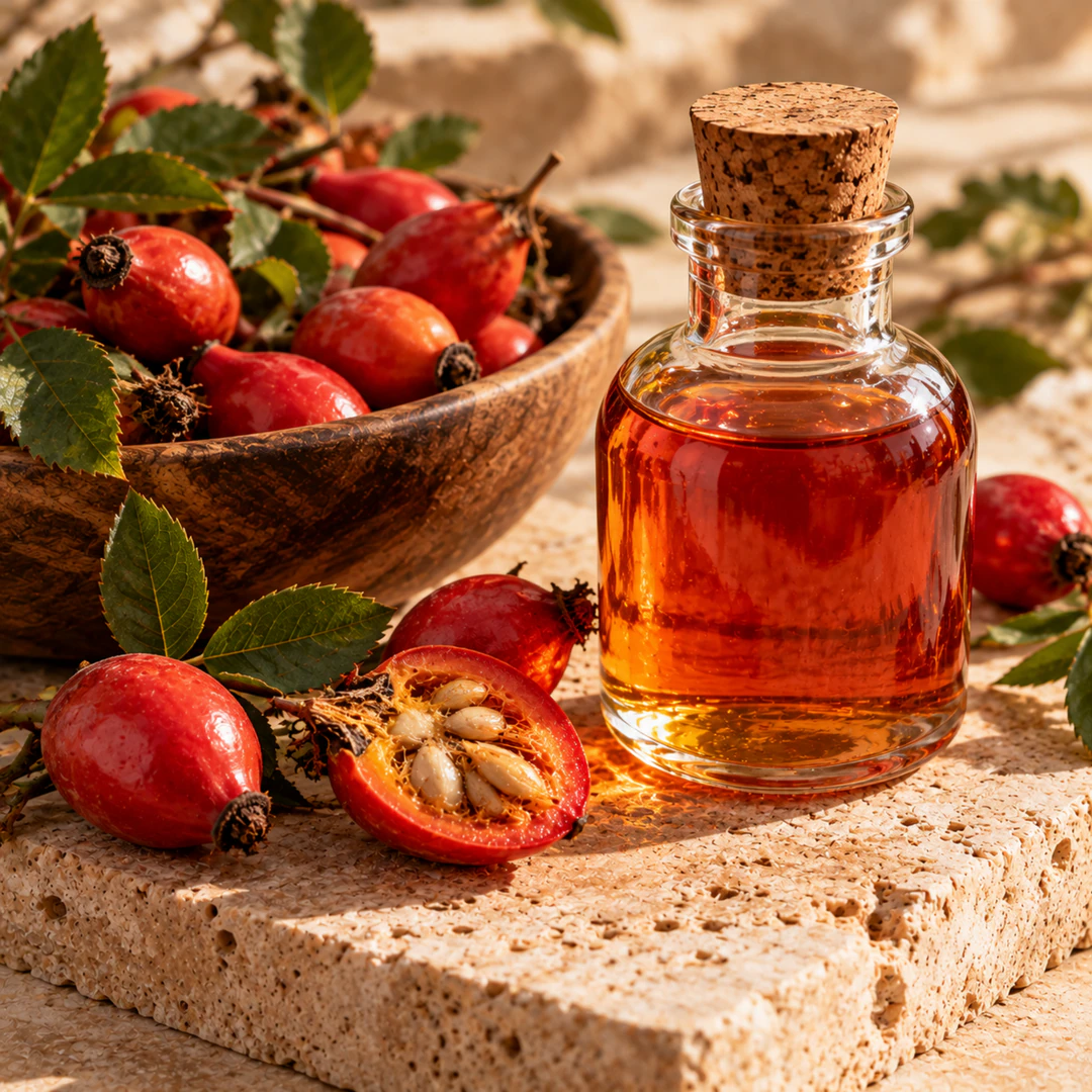 Frutos de rosa mosqueta